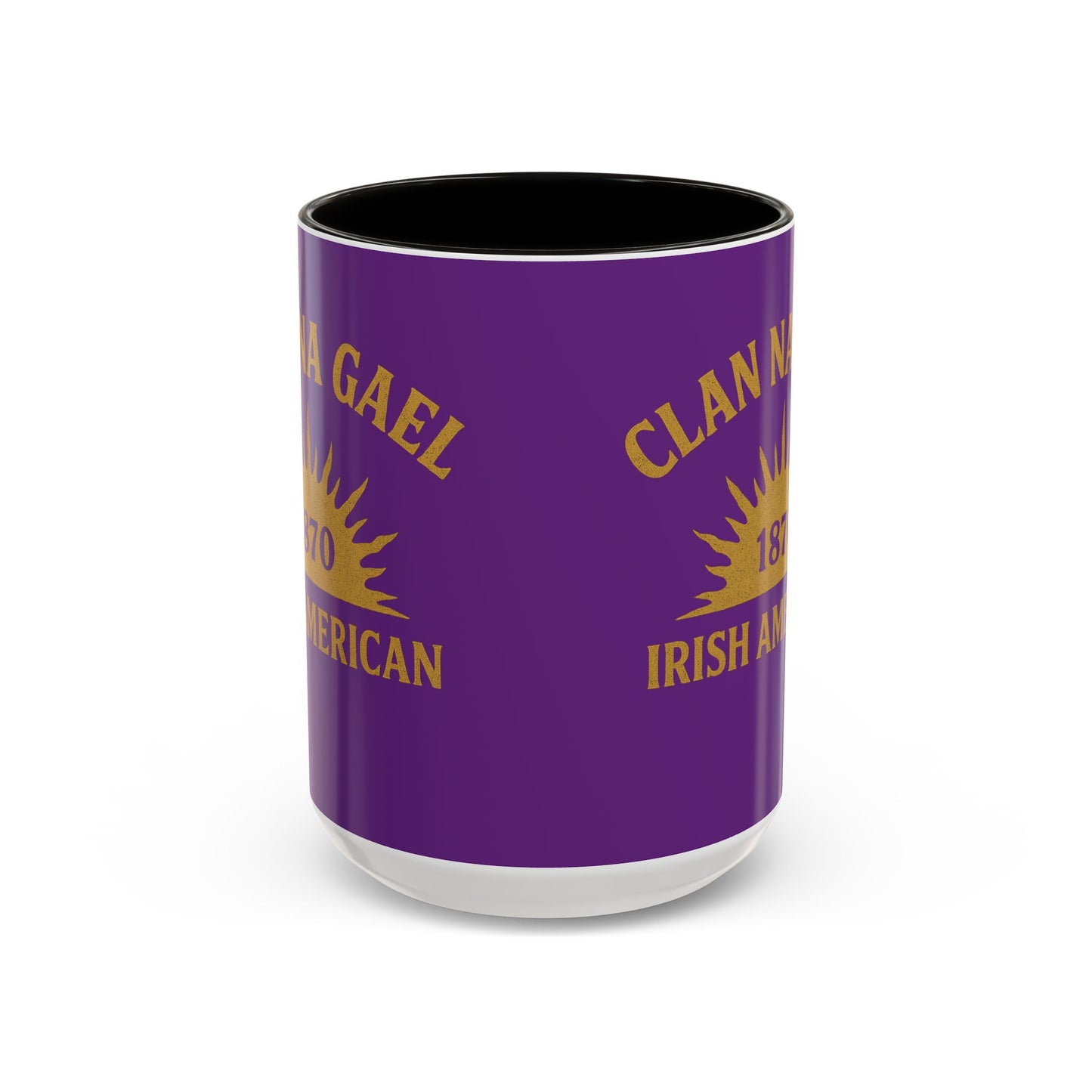 "Clan na Gael - Irish American", Colorful Mugs (11oz, 15oz) (Vesper Violet)