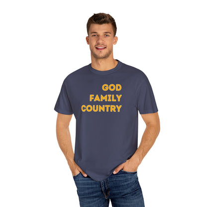 "God Family Country", Unisex T-shirt