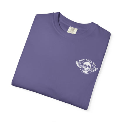 "Not Dead Yet - Winged Skull", Unisex T-shirt