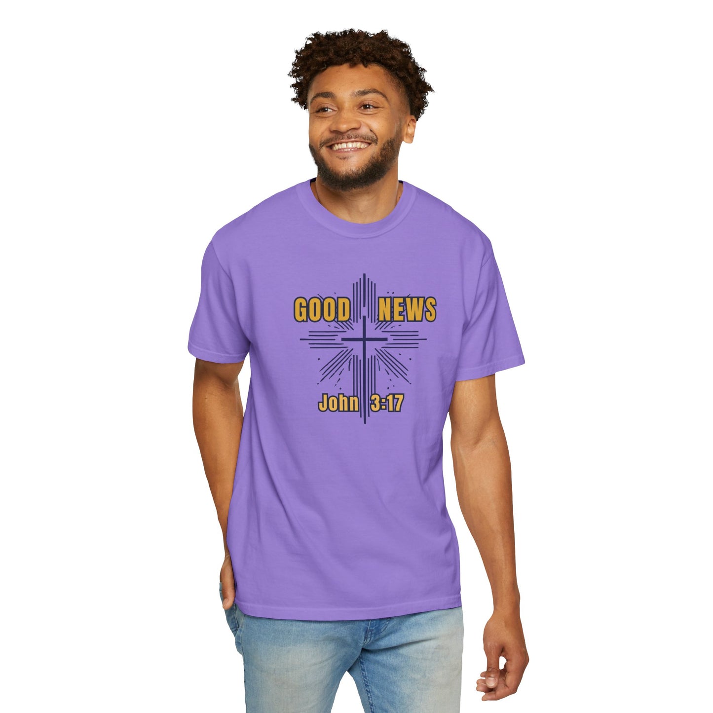 "Good News - John 3:17", Unisex T-shirt