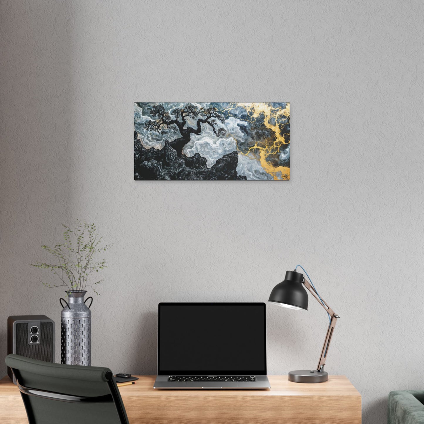 "An Crann Naomh (Gaelic) - The Sacred Tree (English)", Stretched Classic Canvas Fine Art Print
