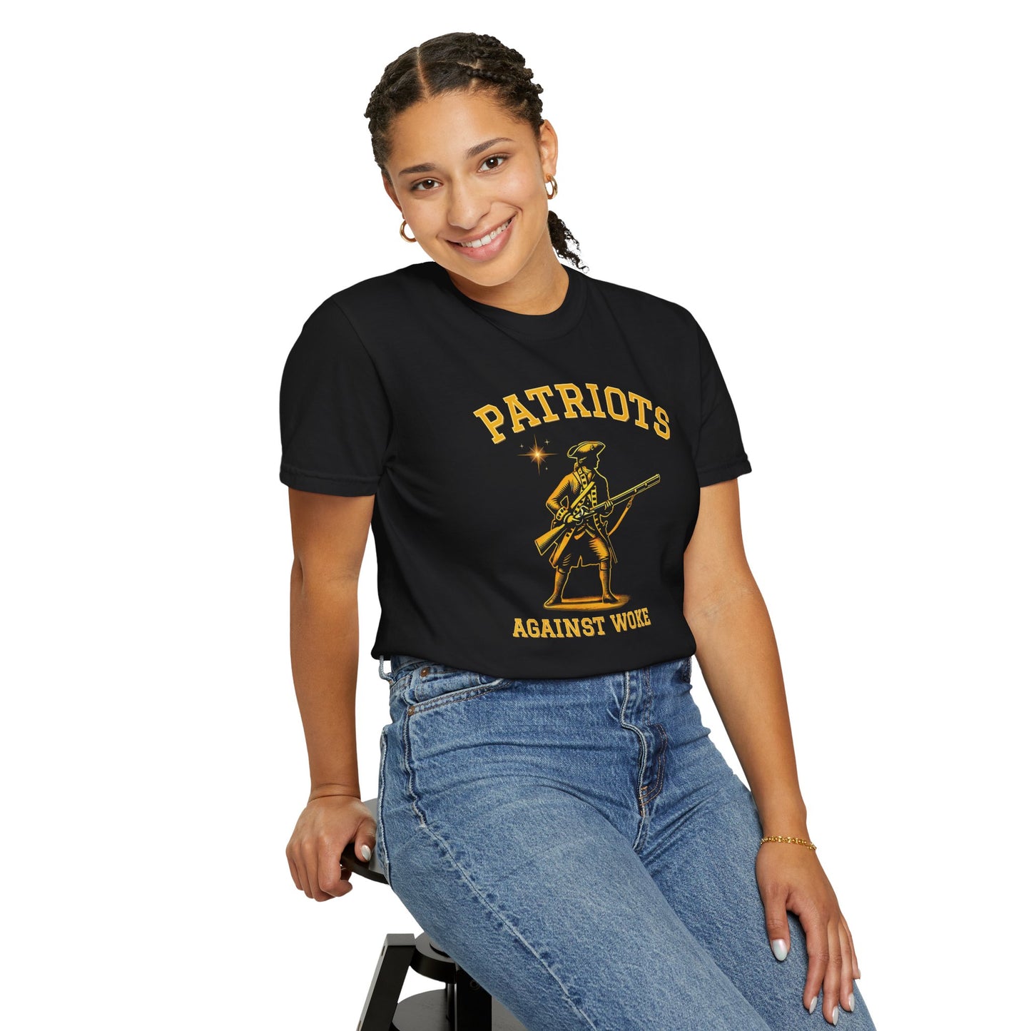 "Patriots Against Woke", Unisex T-shirt