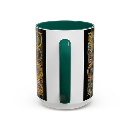"Every Detail, His Design", Colorful Mugs (11oz, 15oz)