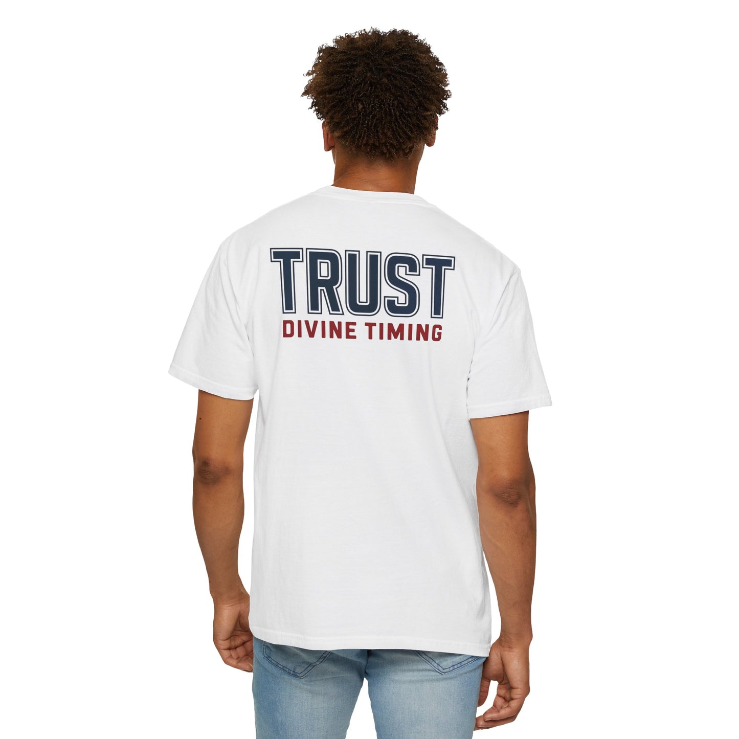 "Trust Divine Timing" #02, Unisex T-shirt