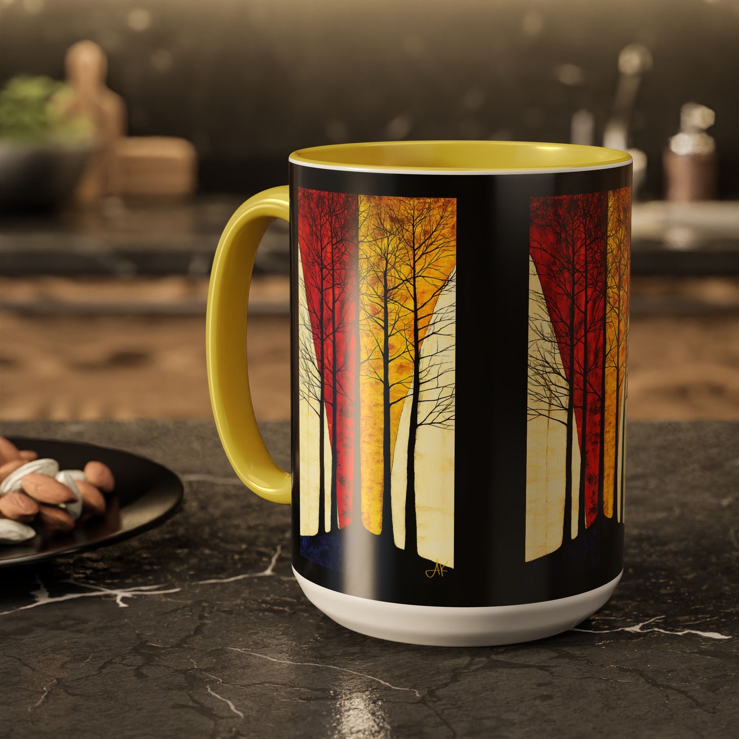 "Go Out in Joy" Isaiah 55:12 (NIV)", Colorful Mugs (11oz & 15oz)