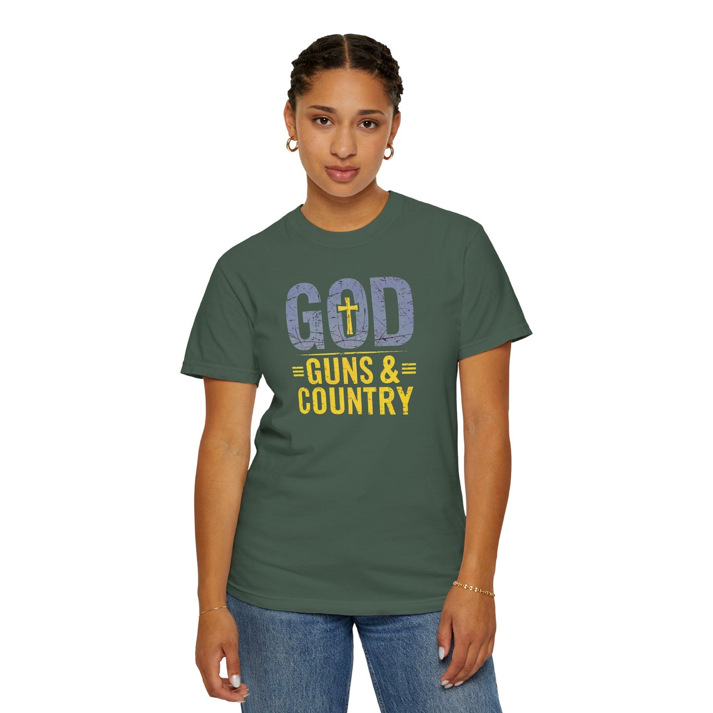 "God Guns & Country" #01, Unisex T-shirt