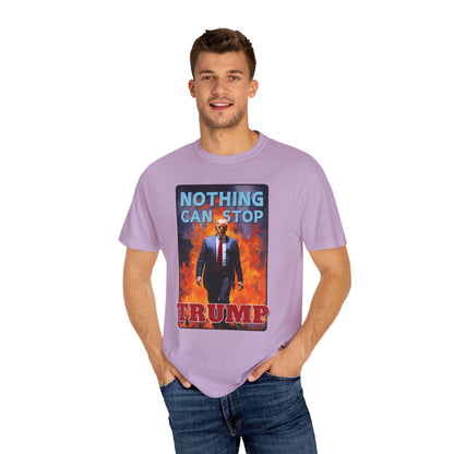 "Nothing Can Stop Trump", Unisex T-shirt (Light Colors)