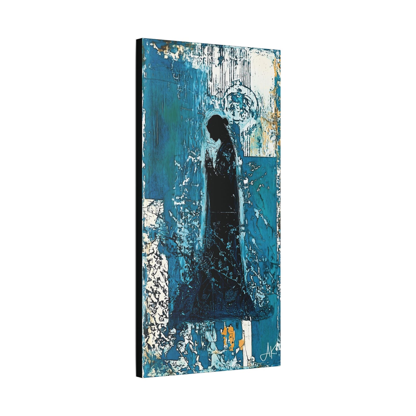 "Behold the Handmaid - Luke 1:38", Stretched Classic Canvas Fine Art Print