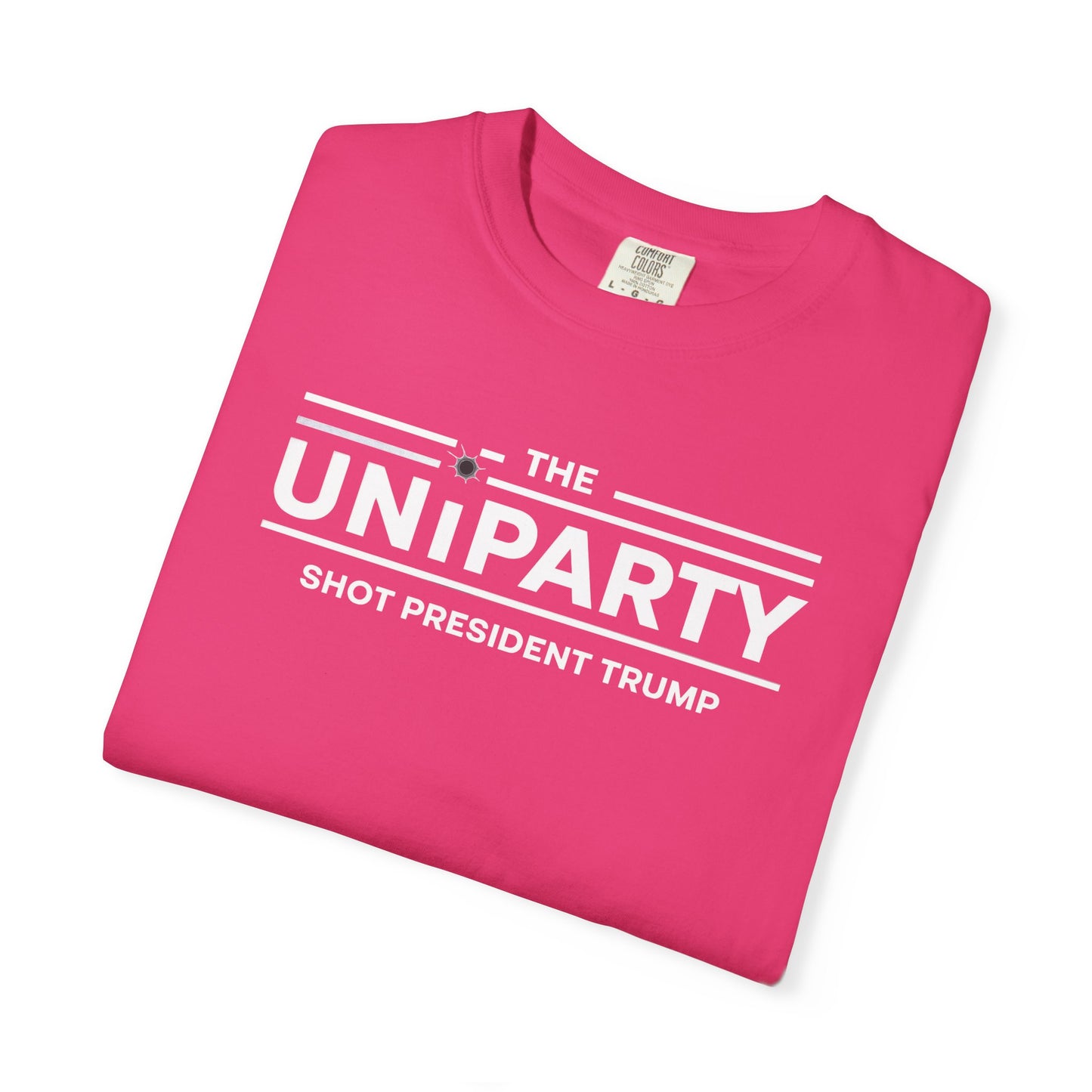 "The Uniparty Shot President Trump" #03, Unisex T-shirt