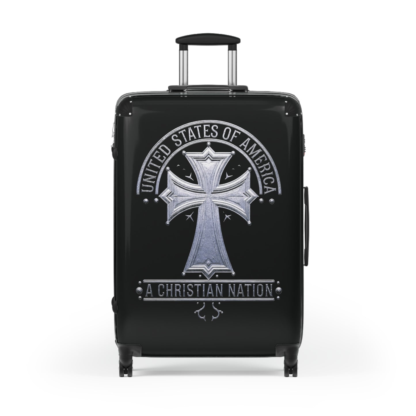 "USA - A Christian Nation" #02 Suitcases (Black)