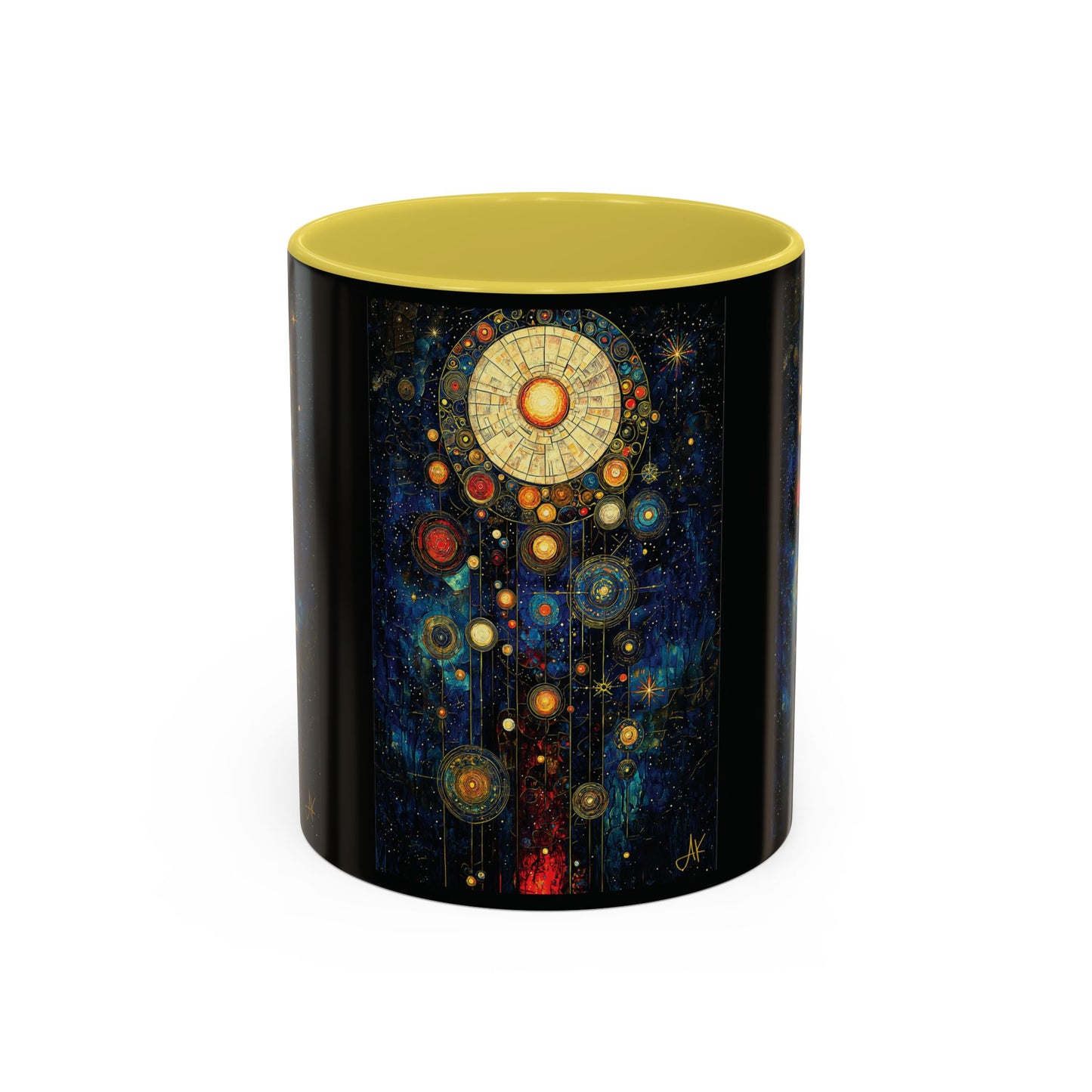 "Ancient Connection to God", Colorful Mugs (11oz, 15oz)