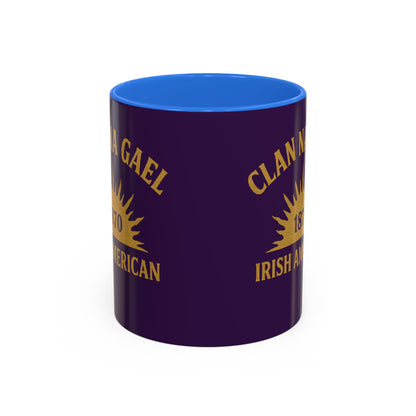 "Clan na Gael - Irish American", Colorful Mugs (11oz, 15oz) (3B0A4F)