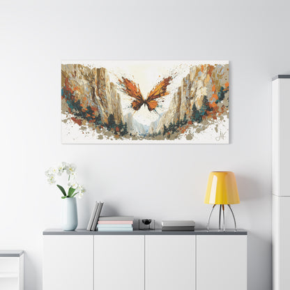"Melinda's Butterfly", Fine Art Matte Canvas, Stretched, 1.25"