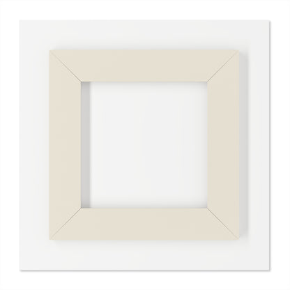 "Be Grateful", Acrylic Wall Prints (French Cleat Hanging) (Pure White)