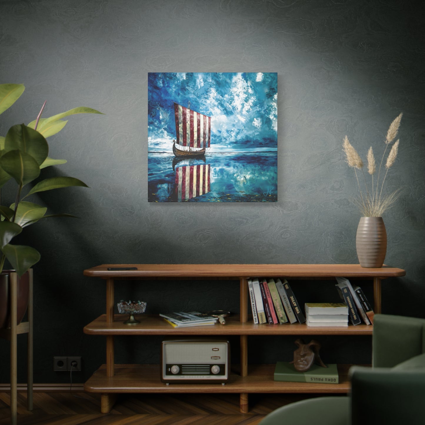 "First Keel at Cille Pheadair", Fine Art Matte Canvas, Stretched, 1.25"