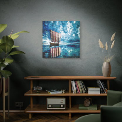 "First Keel at Cille Pheadair", Fine Art Matte Canvas, Stretched, 1.25"