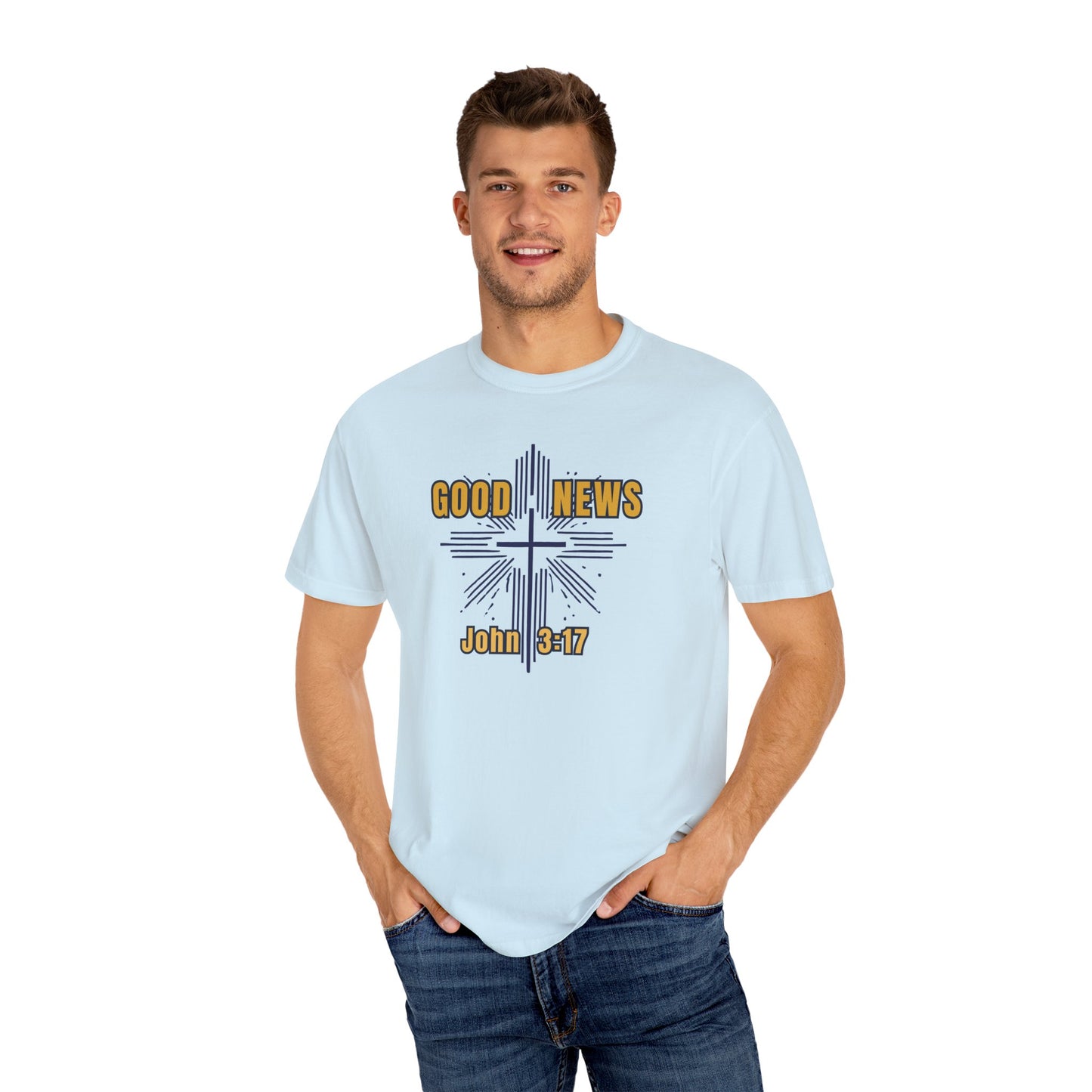 "Good News - John 3:17", Unisex T-shirt