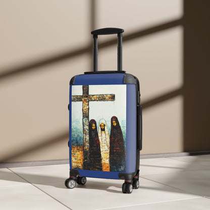 "At-the-Foot of the Cross - John 19:25", Suitcases (Dark Blue)