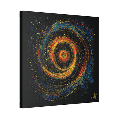 "Galactic Spiral", Stretched Classic Canvas Fine Art Print