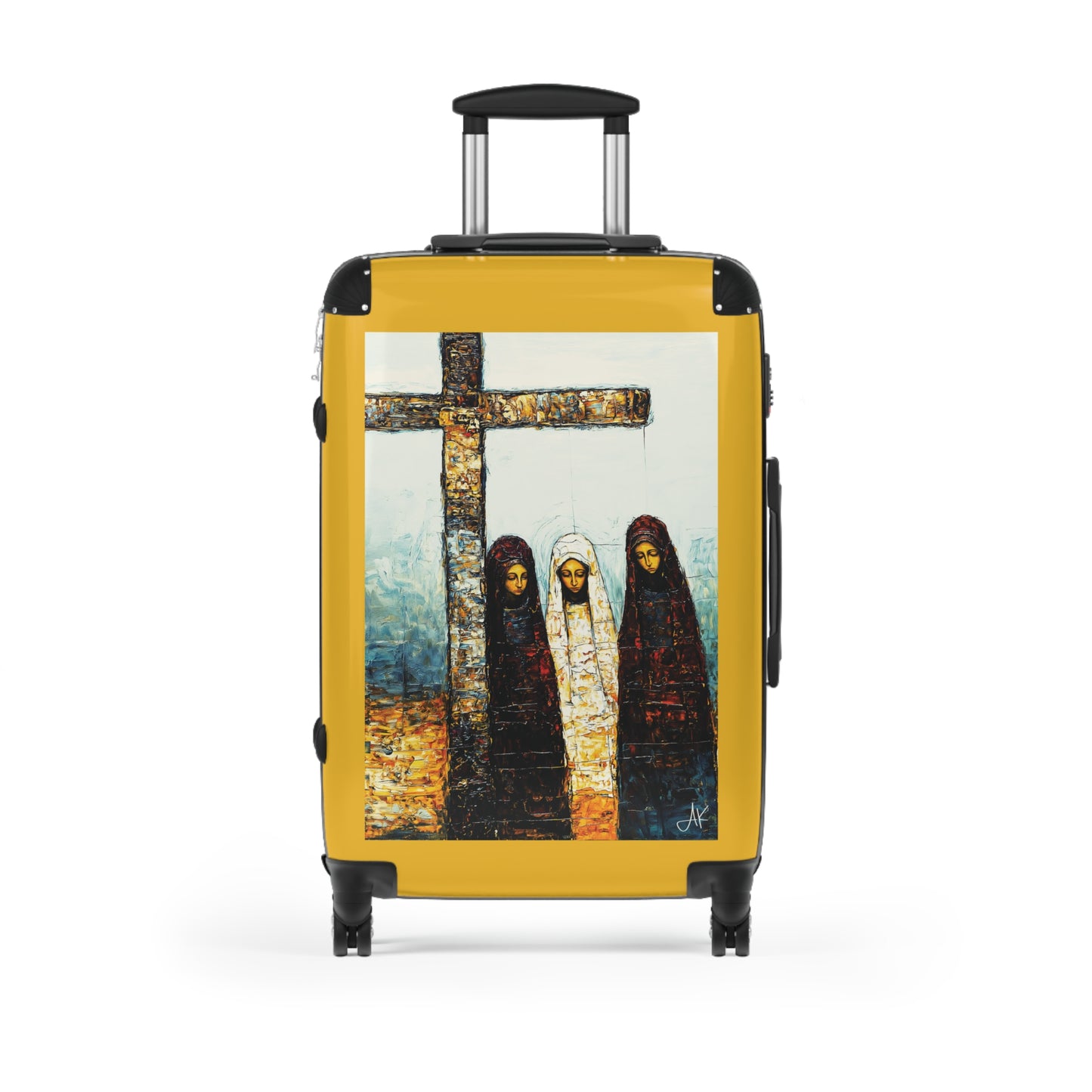 "At-the-Foot of the Cross - John 19:25", Suitcases (Yellow)