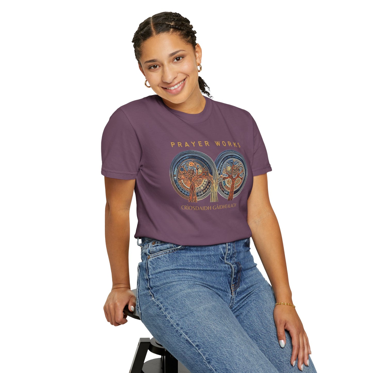 "Prayer Works - Criosdaidh Gàidhealach", Unisex T-shirt