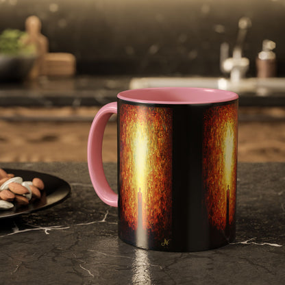 "Born of His Light", Colorful Mugs (11oz, 15oz)