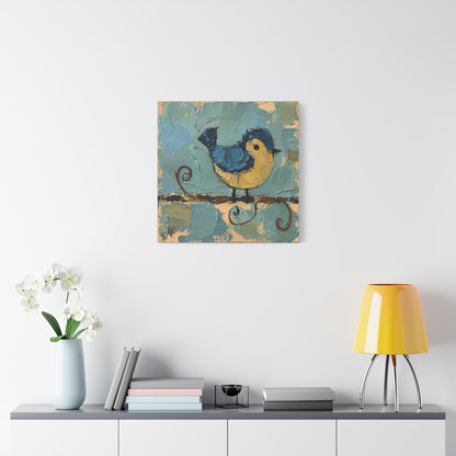 "Little Birdie", Fine Art Matte Canvas, Stretched, 1.25"