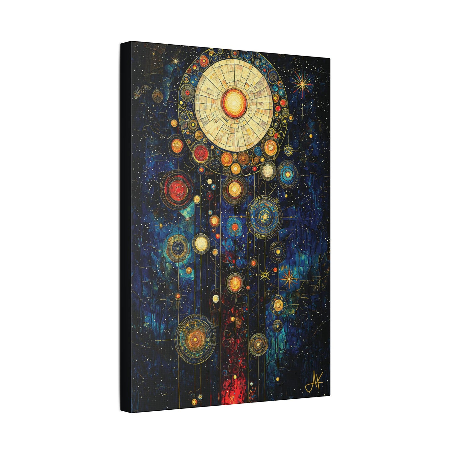 "Ancient Connection to God", Stretched Classic Canvas Fine Art Print