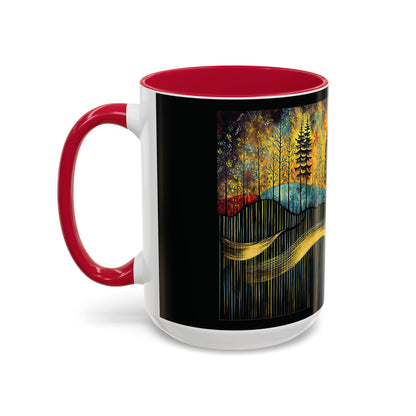 "Sacred Resonance", Colorful Mugs (11oz, 15oz)
