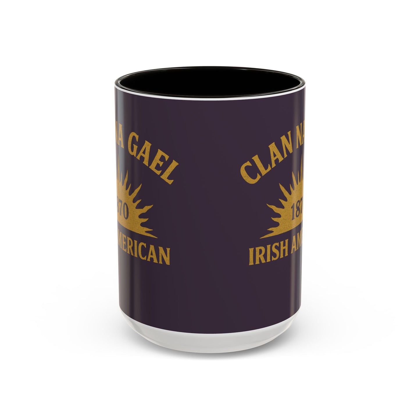 "Clan na Gael - Irish American", Colorful Mugs (11oz, 15oz) (Purple Verbena)