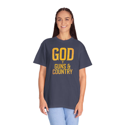 "God Guns & Country" #02, Unisex T-shirt