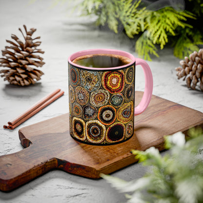 "Every Detail, His Design", Colorful Mugs (11oz, 15oz)