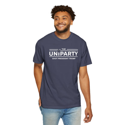 "The Uniparty Shot President Trump" #03, Unisex T-shirt