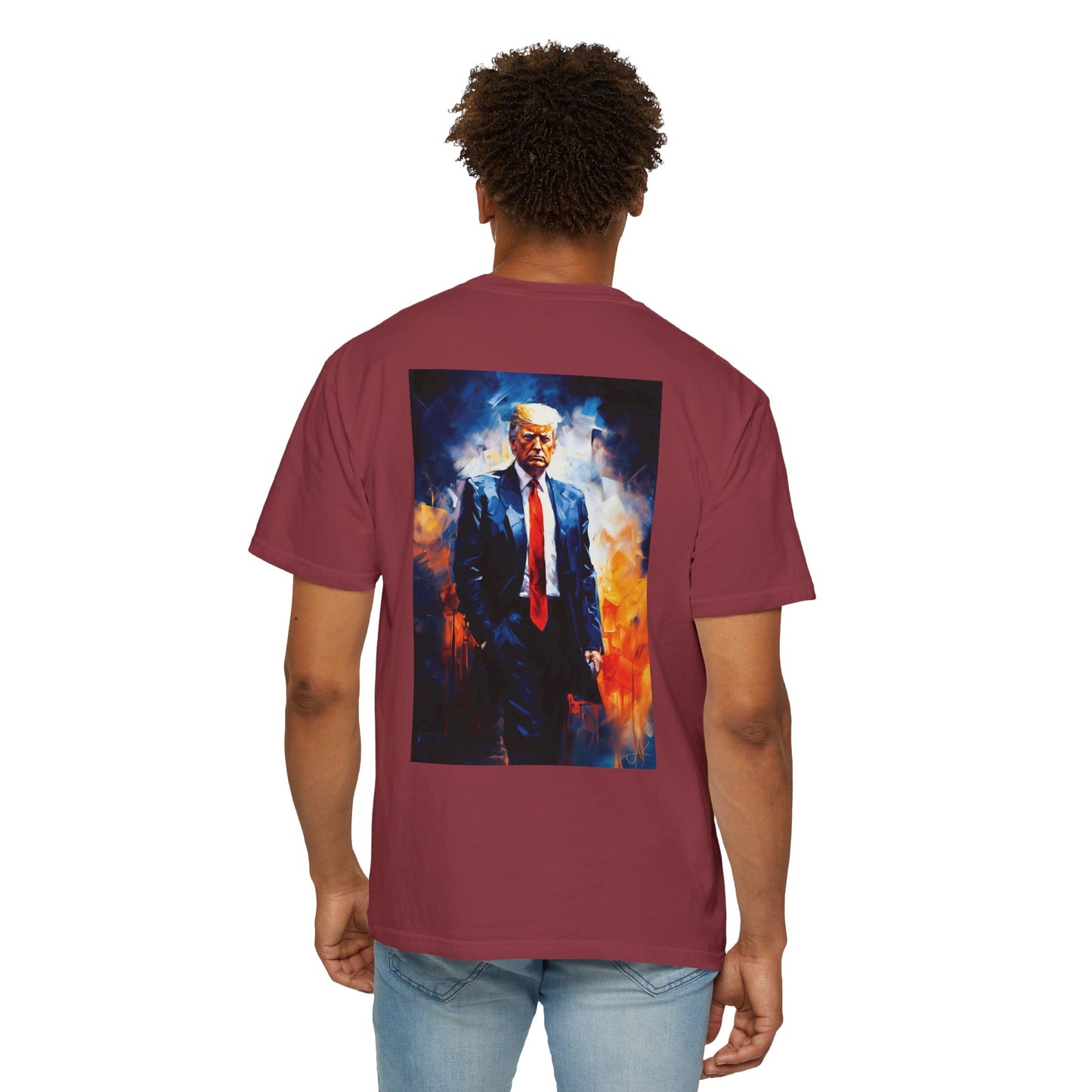 "Trump Portrait" #22, Unisex T-shirt (Light Colors)