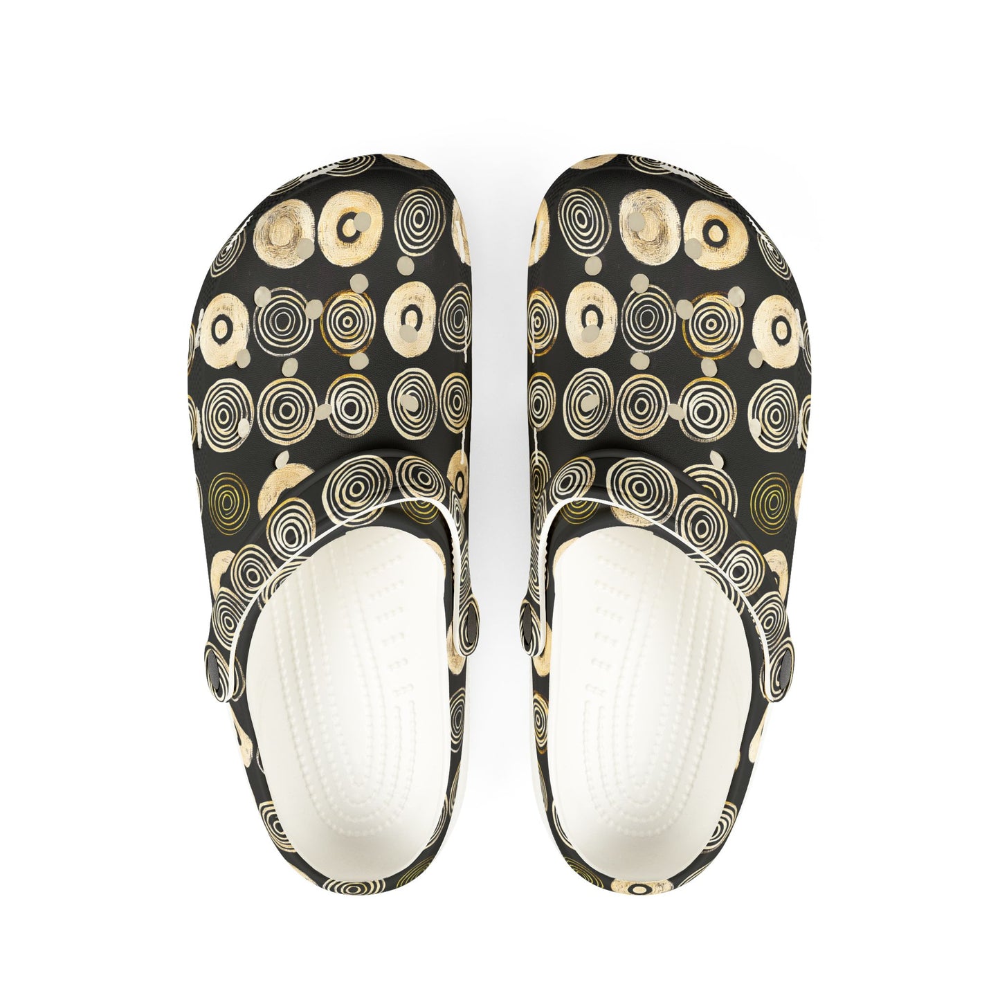 "Punk Polka", Foam Rubber Clogs