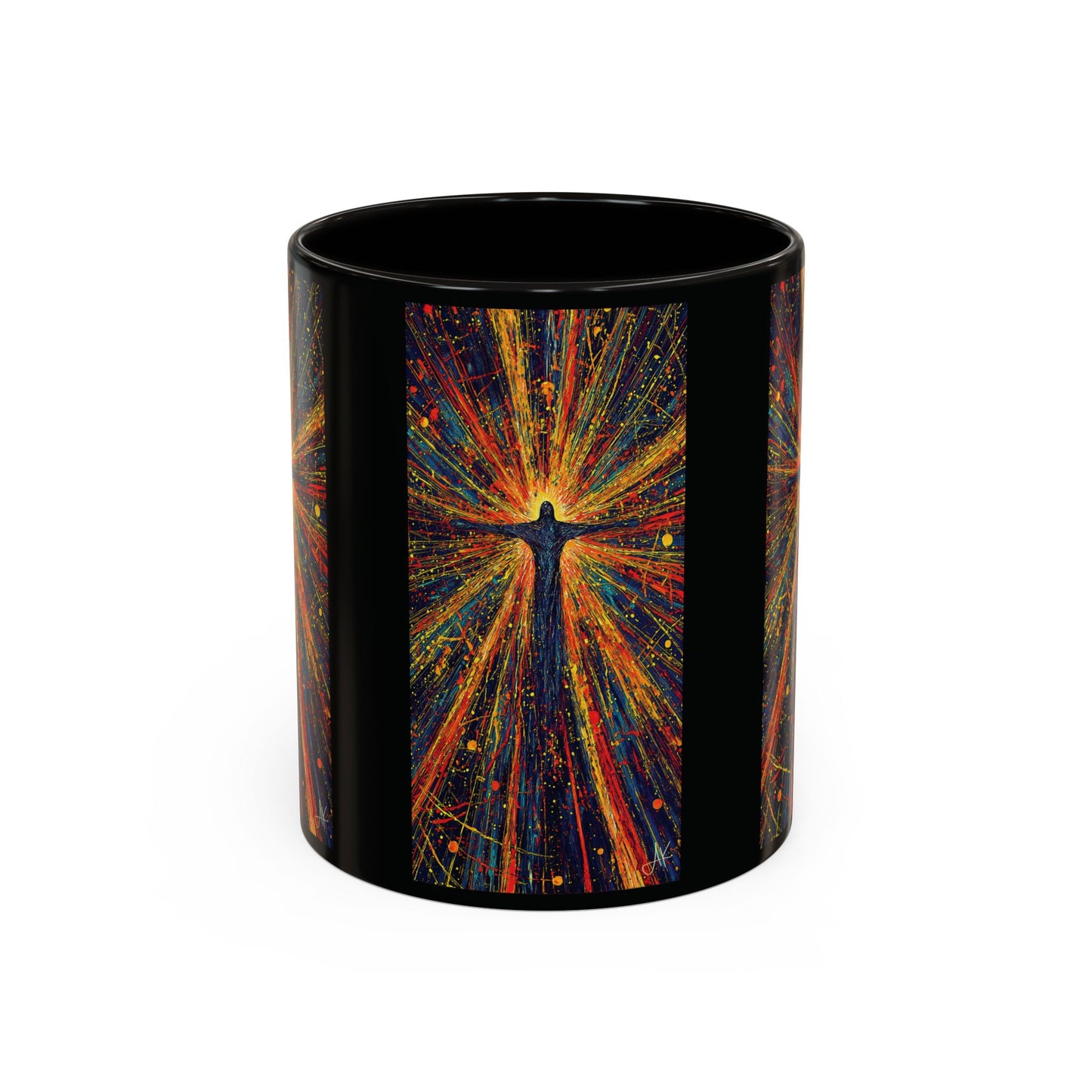"Born Again in His Radiance - Isaiah 60:1", Colorful Mugs (11oz & 15oz)