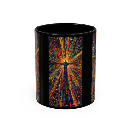 "Born Again in His Radiance - Isaiah 60:1", Colorful Mugs (11oz & 15oz)