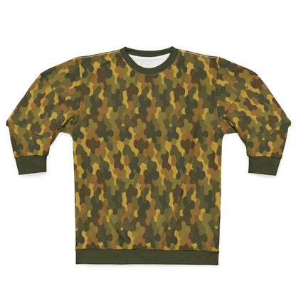 "SASR Day-Ops Camouflage", Unisex Sweatshirt (SASR Green Cuffs and Collar)
