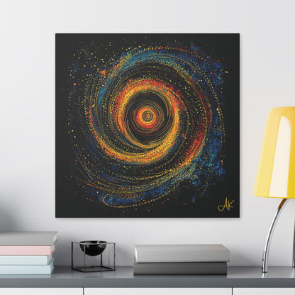 "Galactic Spiral", Stretched Classic Canvas Fine Art Print