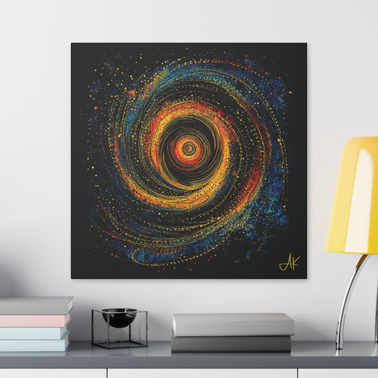 "Galactic Spiral", Stretched Classic Canvas Fine Art Print