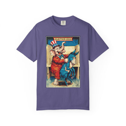 "MAGA Spanked the Donkeys 2024", Unisex T-shirt (Dark Colors)