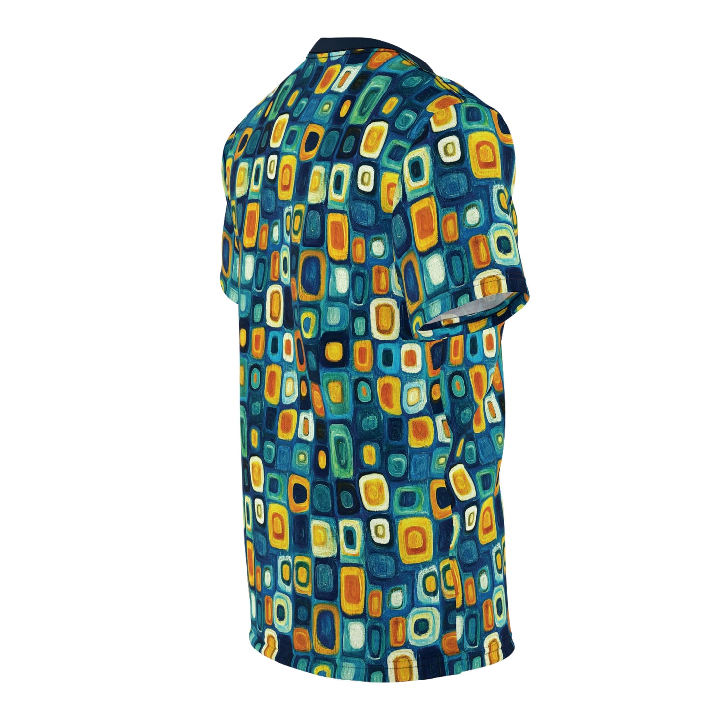 "Soul Mosaic", Unisex Tee (Birlinn Blue Collar)