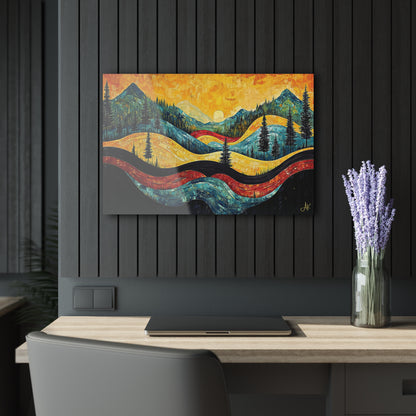 "Vintage Vista", Fine Art Acrylic Wall Prints (French Cleat Hanging)