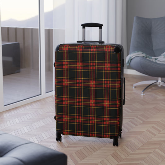 "Kilmor Gallóglach Tartan", Pattern Art Suitcases