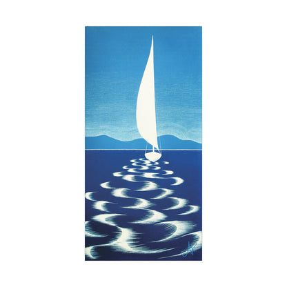 "Smooth Sailing", Fine Art Matte Canvas, Stretched, 1.25"