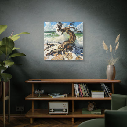 "Stormroot Bearing the Ninth Wave", Fine Art Matte Canvas, Stretched, 1.25"