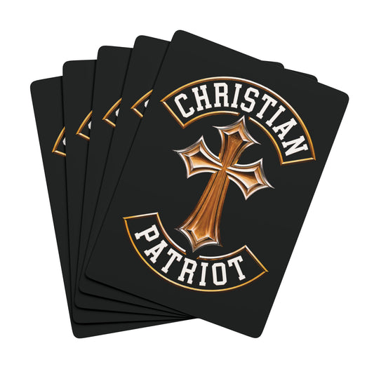"Christian Patriot" #03, Christian Playing Cards (Void Black)