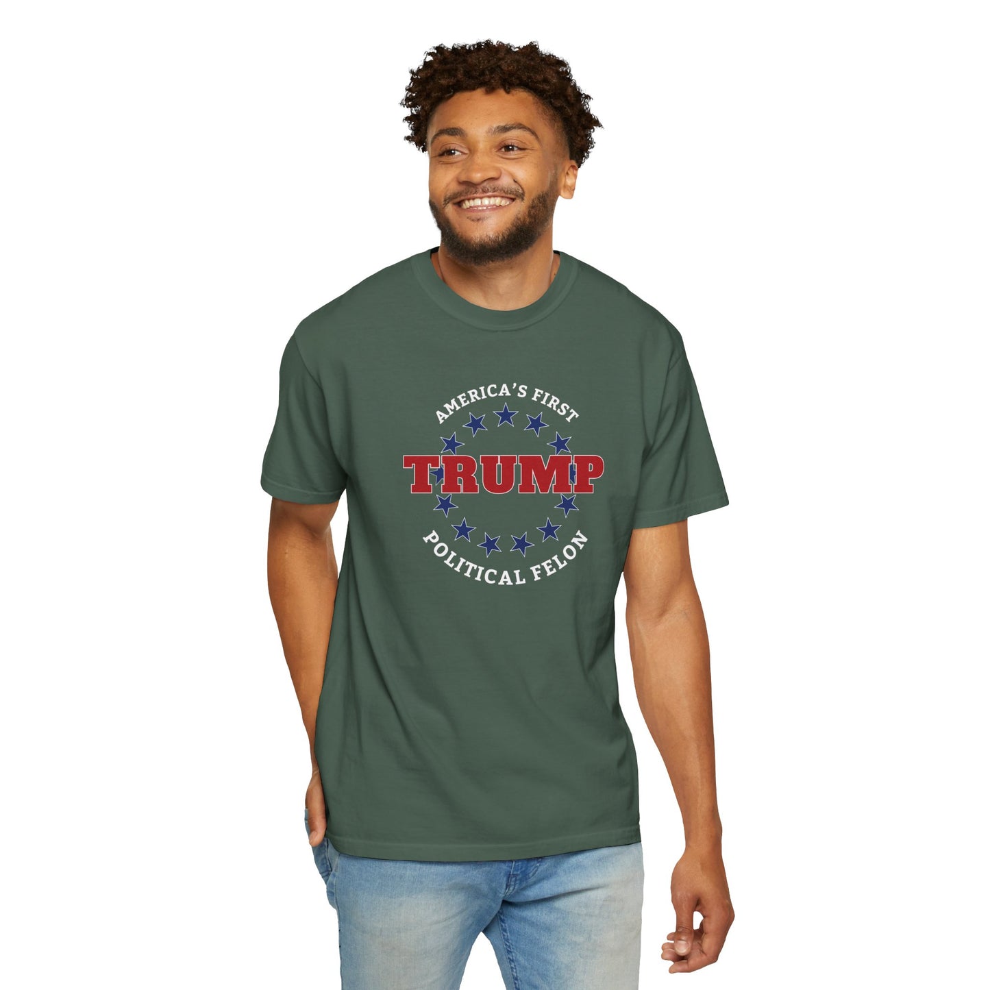 "Trump - America's First Political Felon", Unisex T-shirt