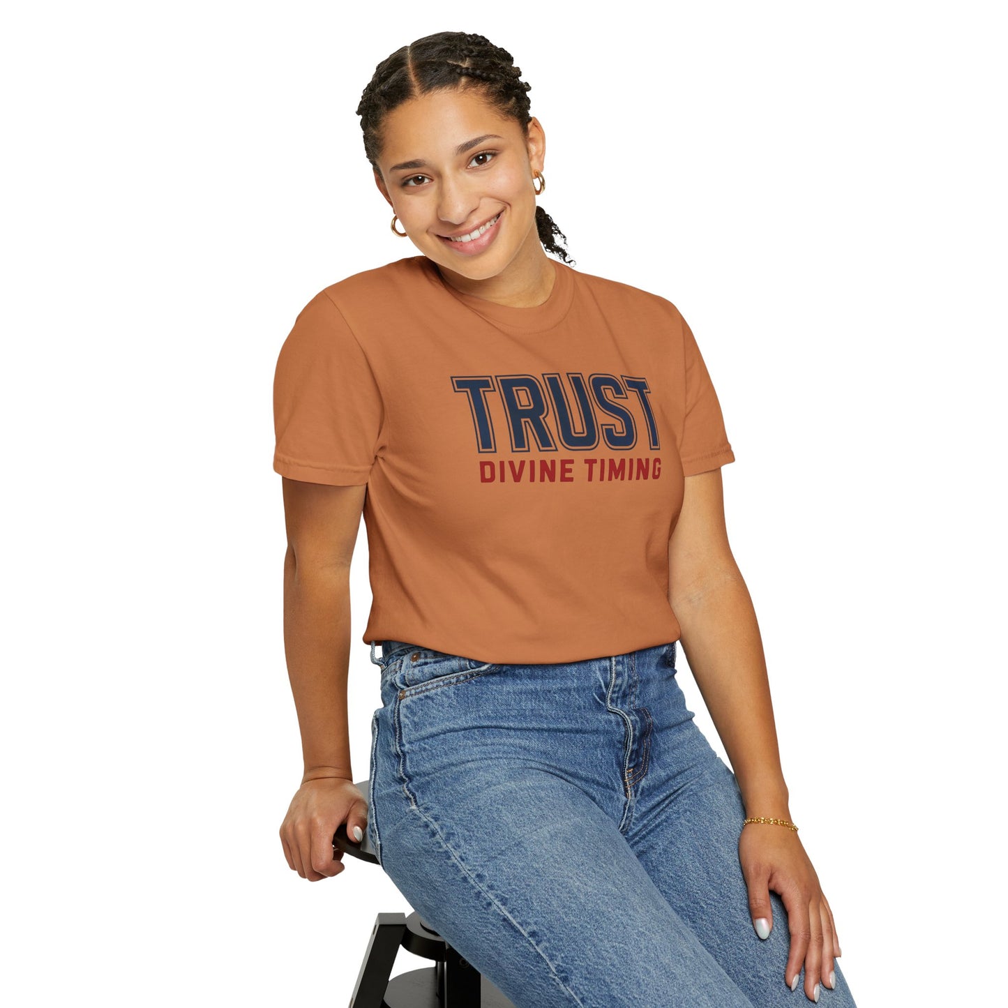 "Trust Divine Timing" #02, Unisex T-shirt