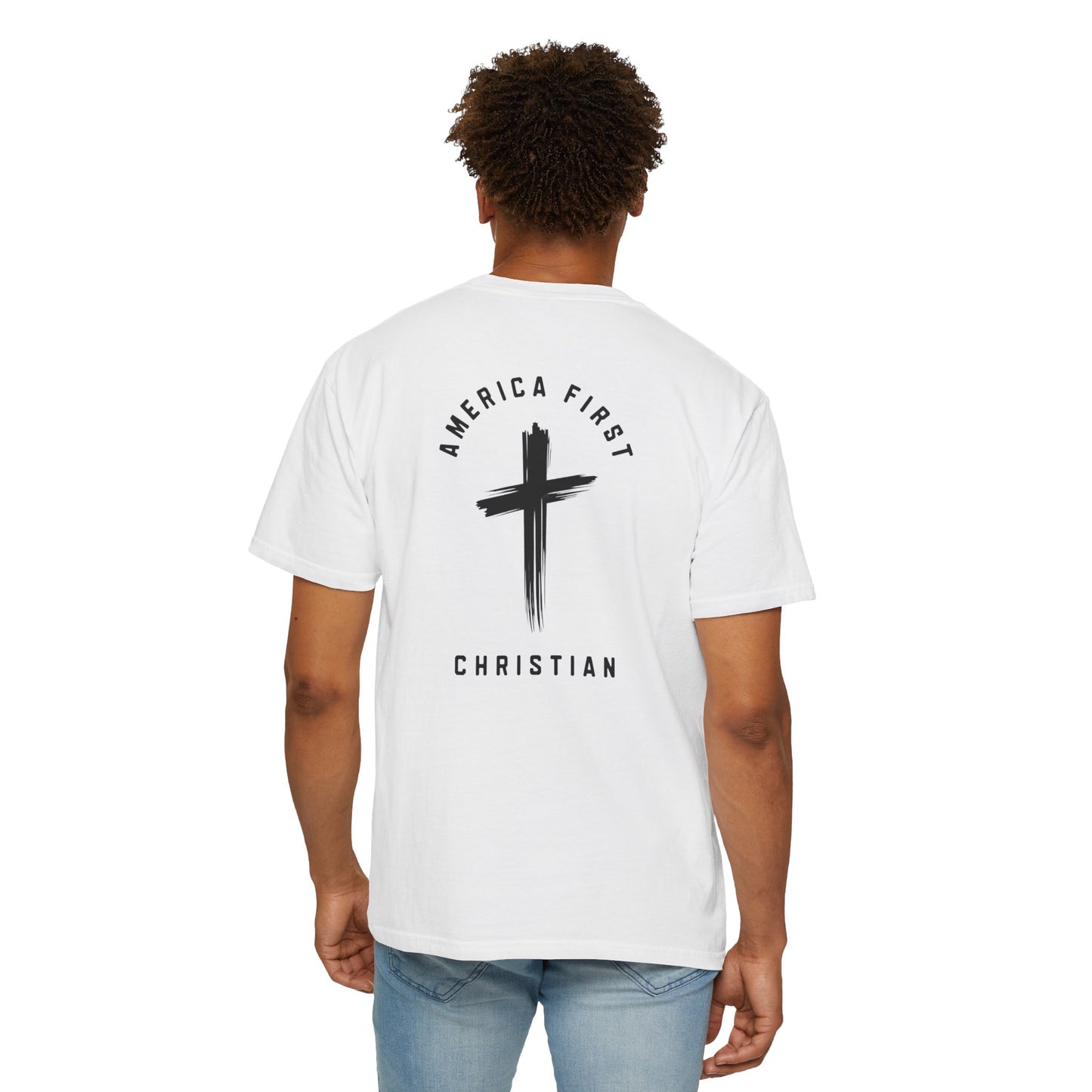 "America First Christian" #05, Unisex T-shirt (Light Colors)